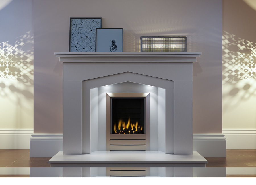 Merrydale Gothic Fireplace
