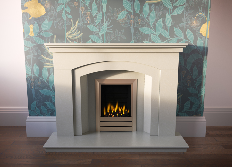 Merrydale Splayed Fireplace